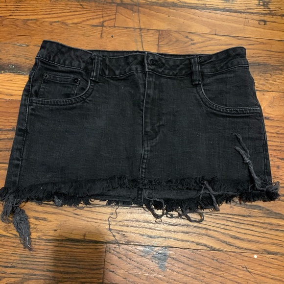 Vintage denim skirt - Picture 1 of 3